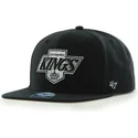 petten-plat-zwart-snapback-van-los-angeles-kings-nhl-van-47-brand