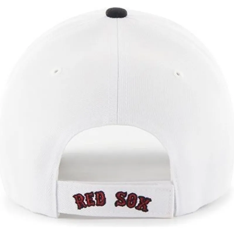 petten-gebogen-wit-verstelbaar-van-boston-red-sox-mlb-van-47-brand