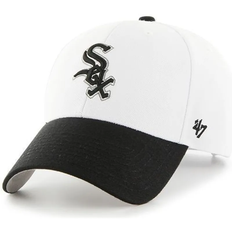 petten-gebogen-wit-verstelbaar-van-chicago-white-sox-mlb-van-47-brand