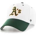 petten-gebogen-wit-verstelbaar-van-oakland-athletics-mlb-van-47-brand