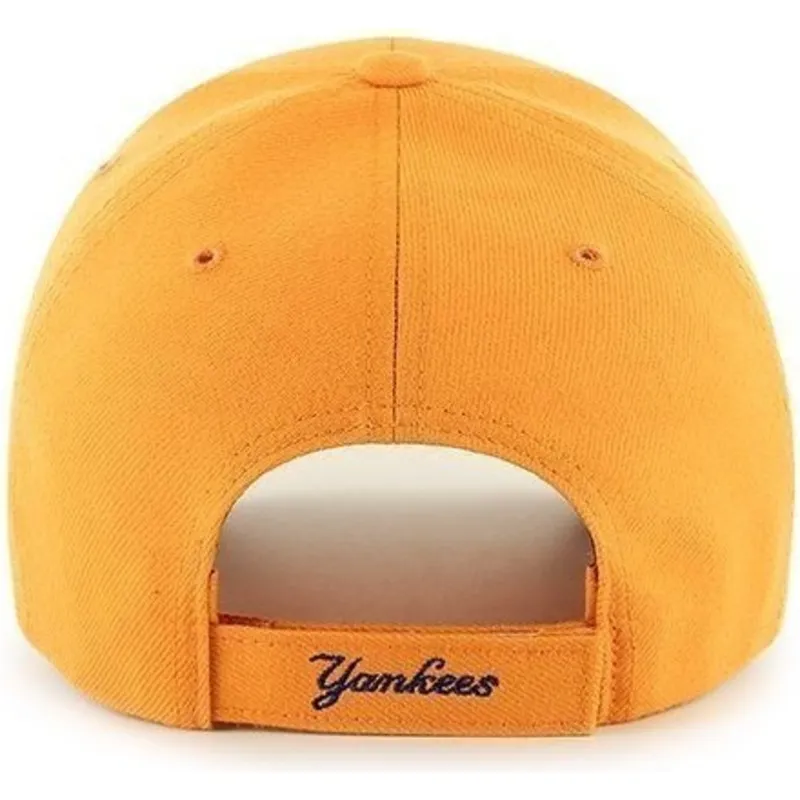 petten-gebogen-geel-verstelbaar-van-new-york-yankees-mlb-van-47-brand