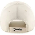 petten-gebogen-creme-verstelbaar-van-new-york-yankees-mlb-van-47-brand