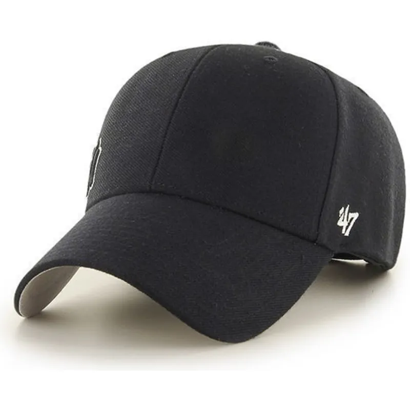 petten-gebogen-zwart-verstelbaar-van-new-york-yankees-mlb-van-47-brand