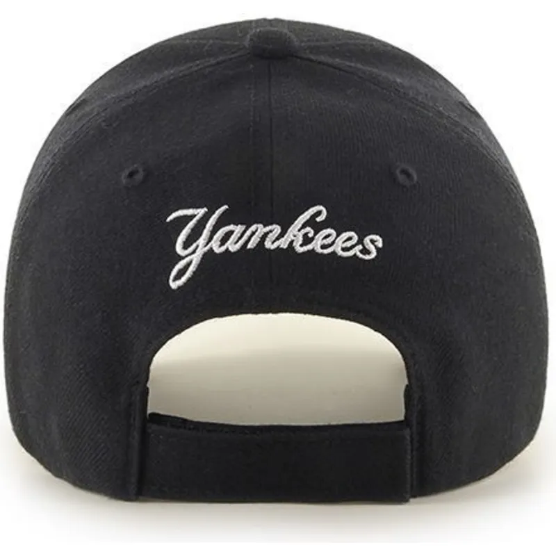 petten-gebogen-zwart-verstelbaar-van-new-york-yankees-mlb-van-47-brand