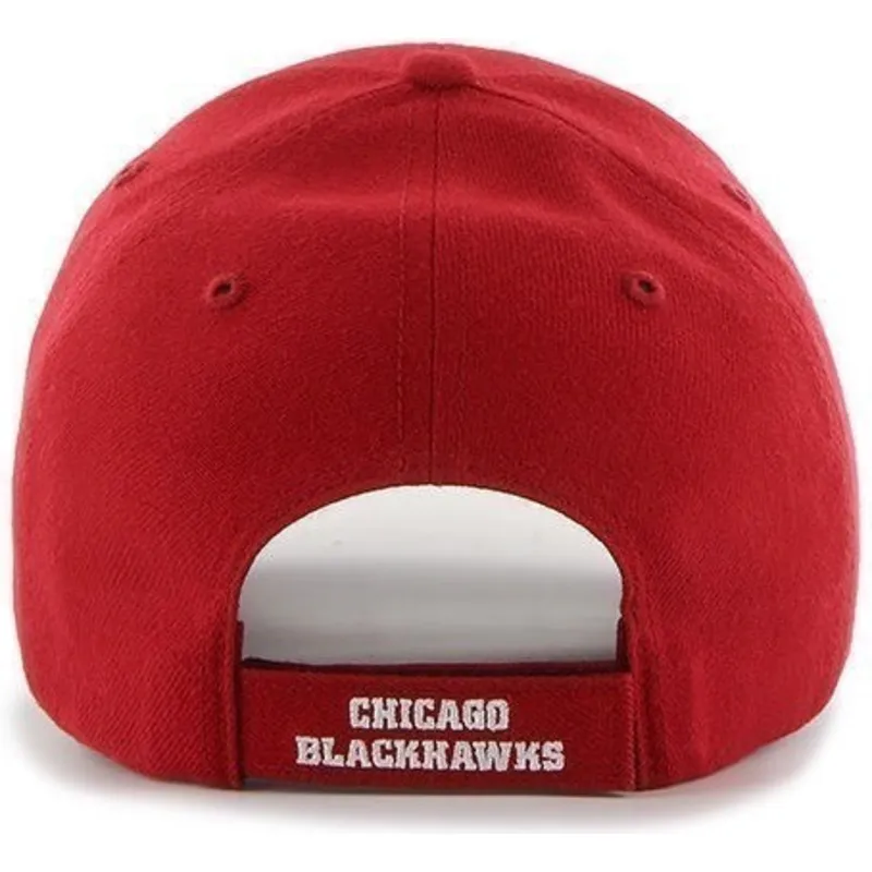 petten-gebogen-rood-verstelbaar-van-chicago-blackhawks-nhl-van-47-brand