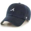 petten-gebogen-marineblauw-verstelbaar-van-atlanta-braves-mlb-van-47-brand