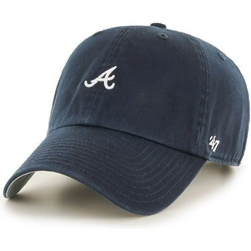 petten-gebogen-marineblauw-verstelbaar-van-atlanta-braves-mlb-van-47-brand