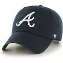 petten-gebogen-marineblauw-verstelbaar-van-atlanta-braves-mlb-van-47-brand