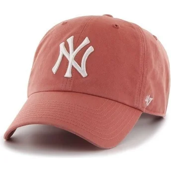 Petten gebogen rood verstelbaar van New York Yankees MLB van 47 Brand