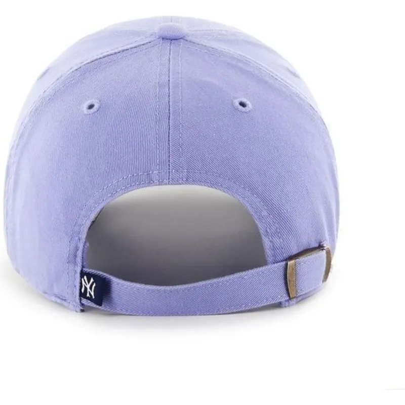 petten-gebogen-paars-verstelbaar-van-new-york-yankees-mlb-van-47-brand petten-gebogen-paars-verstelbaar-van-new-york-yankees-mlb-van-47-brand