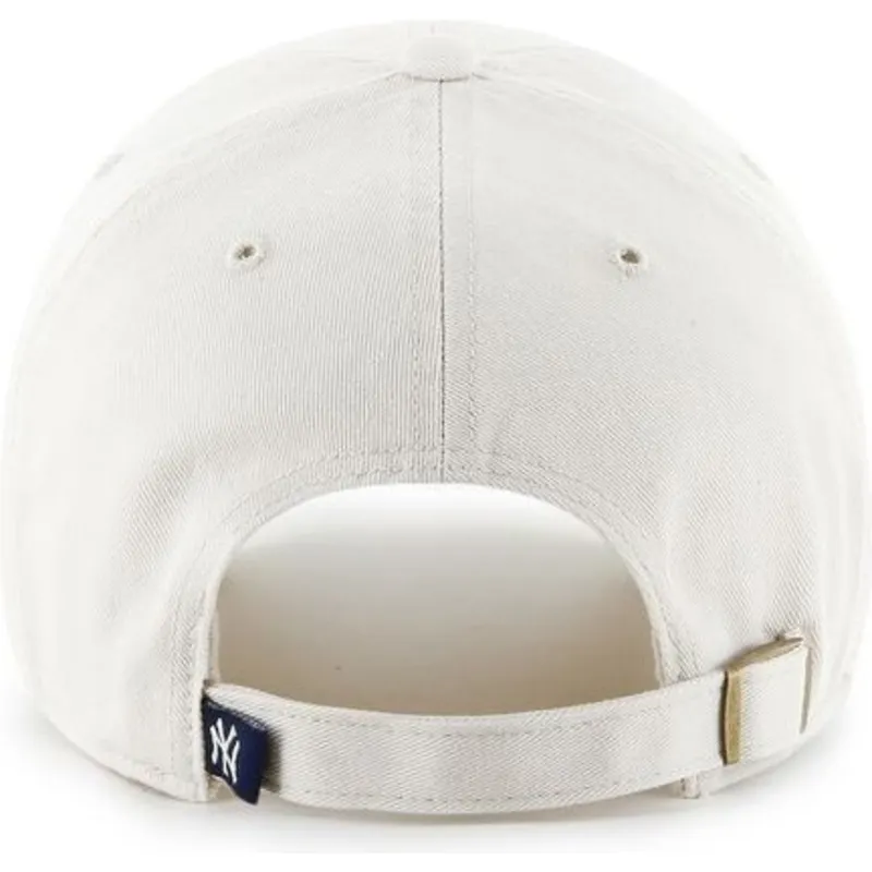 petten-gebogen-creme-verstelbaar-van-new-york-yankees-mlb-van-47-brand petten-gebogen-creme-verstelbaar-van-new-york-yankees-mlb-van-47-brand