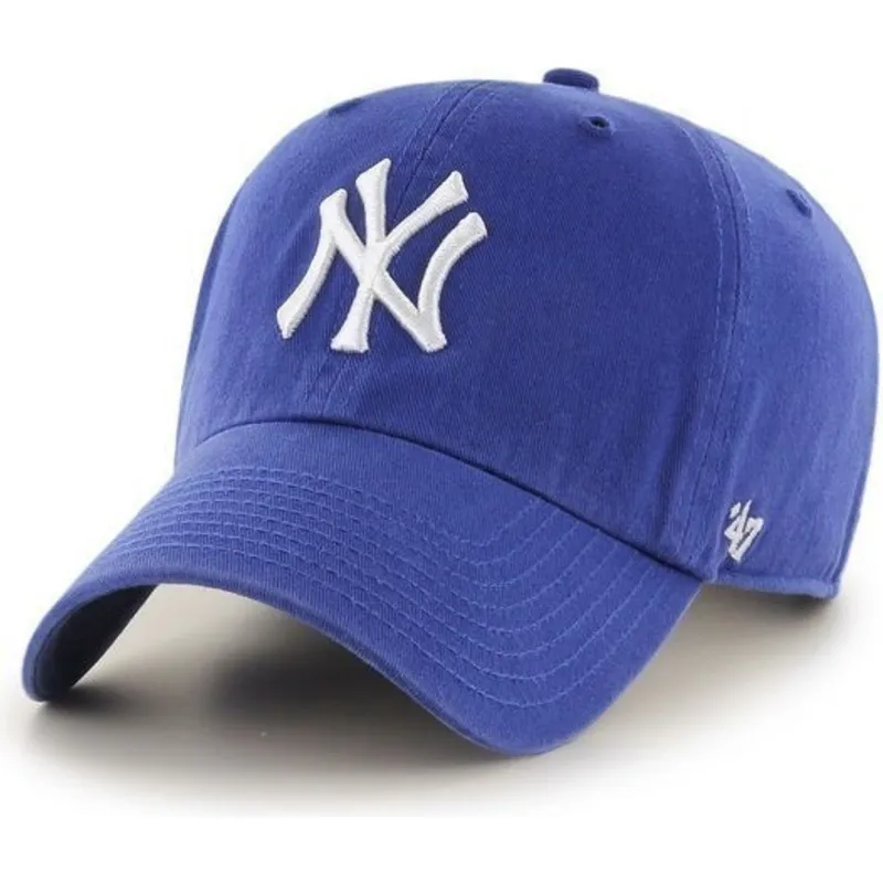 petten-gebogen-blauw-verstelbaar-van-new-york-yankees-mlb-van-47-brand