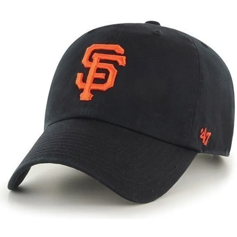 petten-gebogen-zwart-verstelbaar-van-san-francisco-giants-mlb-van-47-brand petten-gebogen-zwart-verstelbaar-van-san-francisco-giants-mlb-van-47-brand