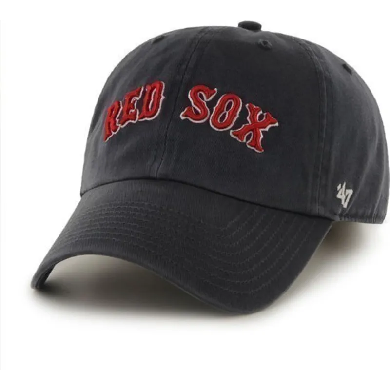 petten-gebogen-marineblauw-verstelbaar-nombre-van-boston-red-sox-mlb-van-47-brand