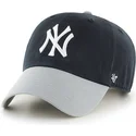 petten-gebogen-zwart-verstelbaar-van-new-york-yankees-mlb-van-47-brand