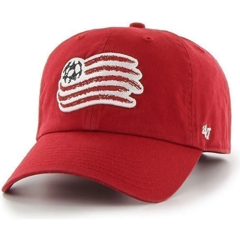 petten-gebogen-rood-verstelbaar-van-new-england-revolution-fc-major-league-soccer-van-47-brand petten-gebogen-rood-verstelbaar-van-new-england-revolution-fc-major-league-soccer-van-47-brand