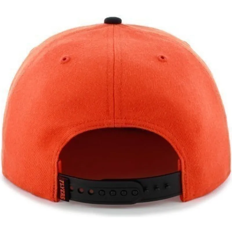 petten-plat-oranje-snapback-van-philadelphia-flyers-nhl-van-47-brand