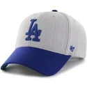 petten-gebogen-grijs-verstelbaar-van-los-angeles-dodgers-mlb-van-47-brand