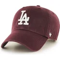petten-gebogen-rood-verstelbaar-van-los-angeles-dodgers-mlb-van-47-brand