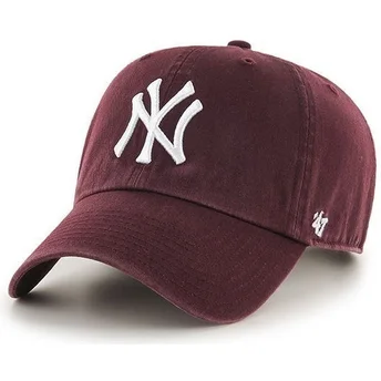 Petten gebogen rood verstelbaar van New York Yankees MLB van 47 Brand