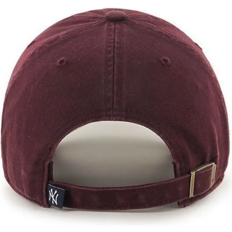 petten-gebogen-rood-verstelbaar-van-new-york-yankees-mlb-van-47-brand petten-gebogen-rood-verstelbaar-van-new-york-yankees-mlb-van-47-brand