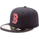 petten-plat-marineblauw-fitted-59fifty-authentic-on-field-van-boston-red-sox-mlb-van-new-era