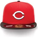 petten-plat-rood-fitted-59fifty-authentic-on-field-van-cincinnati-reds-mlb-van-new-era