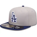 petten-plat-blauw-fitted-59fifty-diamond-era-van-los-angeles-dodgers-mlb-van-new-era