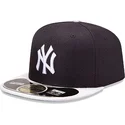 petten-plat-marineblauw-fitted-59fifty-diamond-era-van-new-york-yankees-mlb-van-new-era