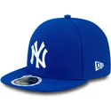 petten-plat-blauw-fitted-voor-kinderen-59fifty-essential-van-new-york-yankees-mlb-van-new-era