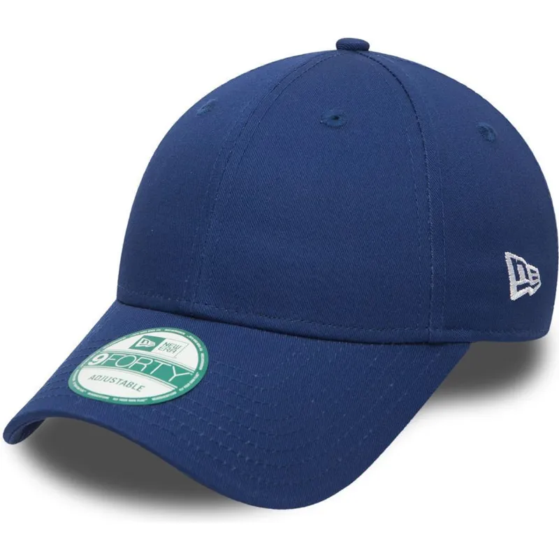 petten-gebogen-blauw-verstelbaar-9forty-basic-flag-van-new-era petten-gebogen-blauw-verstelbaar-9forty-basic-flag-van-new-era